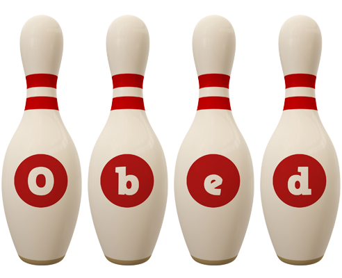 Obed bowling-pin logo