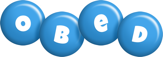 Obed candy-blue logo