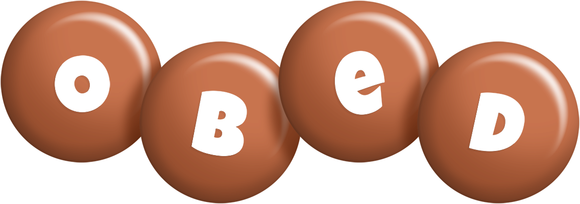 Obed candy-brown logo
