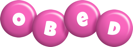 Obed candy-pink logo