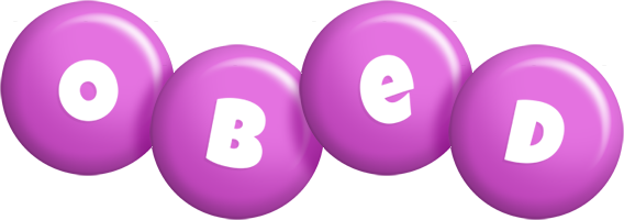 Obed candy-purple logo