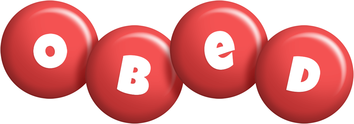 Obed candy-red logo