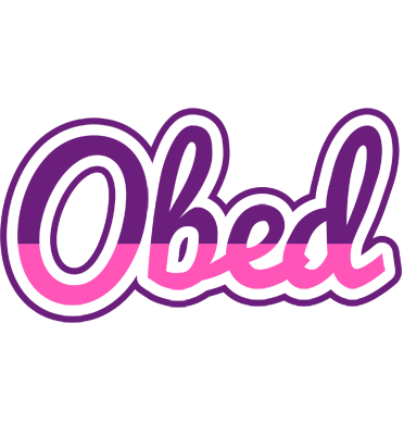 Obed cheerful logo