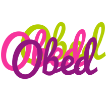 Obed flowers logo