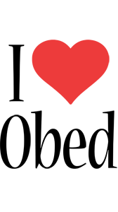 Obed i-love logo