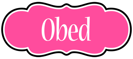 Obed invitation logo