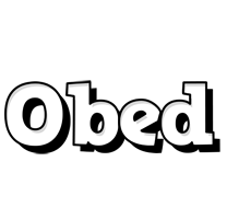 Obed snowing logo