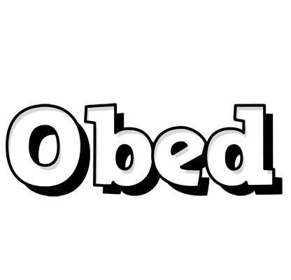 Obed snowing logo