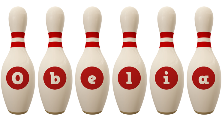 Obelia bowling-pin logo
