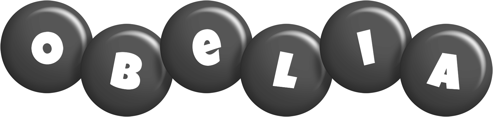 Obelia candy-black logo