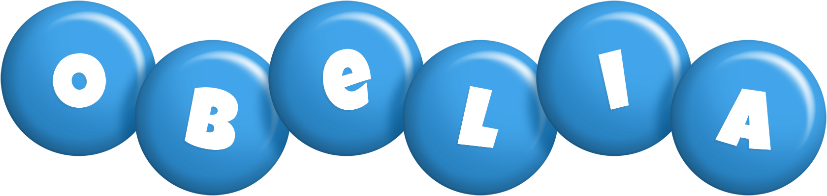 Obelia candy-blue logo