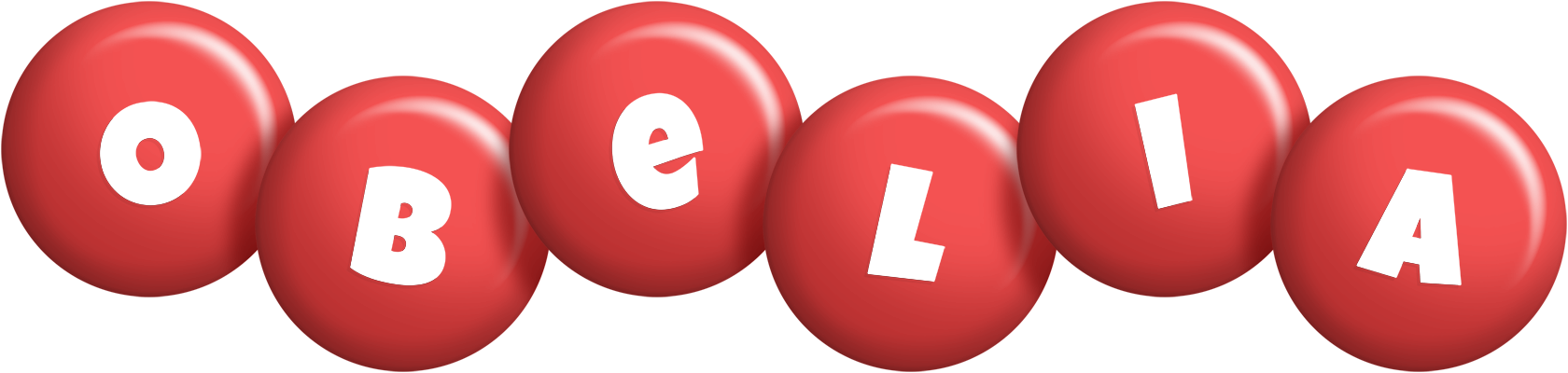Obelia candy-red logo