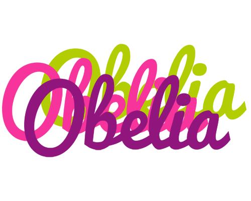 Obelia flowers logo
