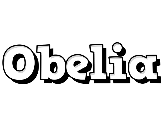 Obelia snowing logo