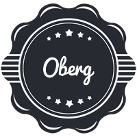 Oberg badge logo