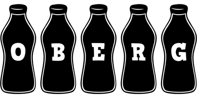 Oberg bottle logo