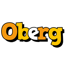 Oberg cartoon logo