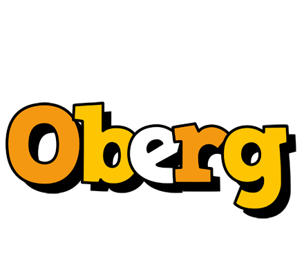 Oberg cartoon logo