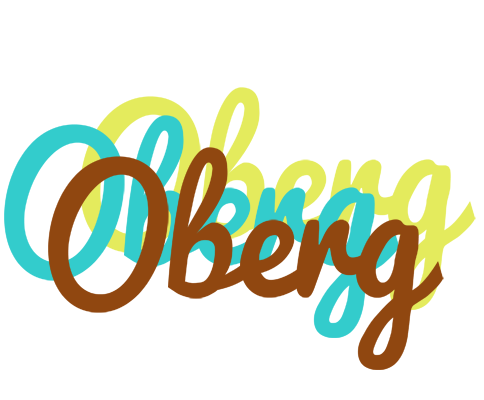 Oberg cupcake logo