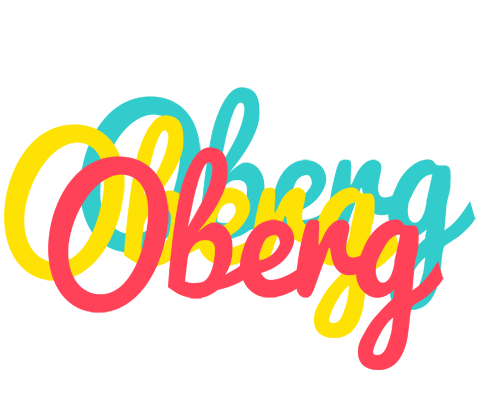 Oberg disco logo