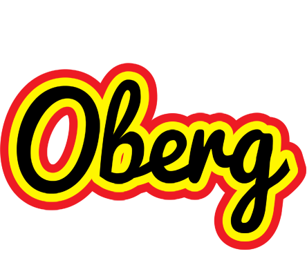 Oberg flaming logo