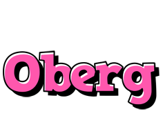 Oberg girlish logo