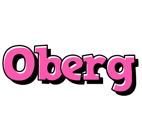 Oberg girlish logo