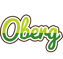 Oberg golfing logo