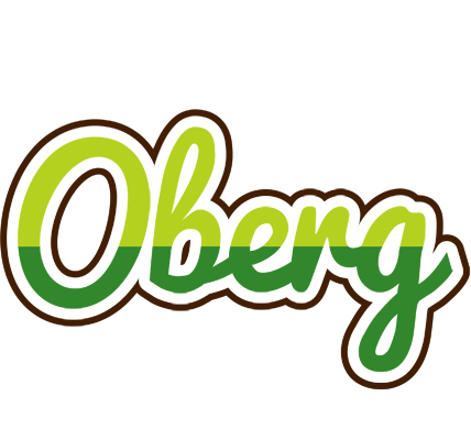 Oberg golfing logo