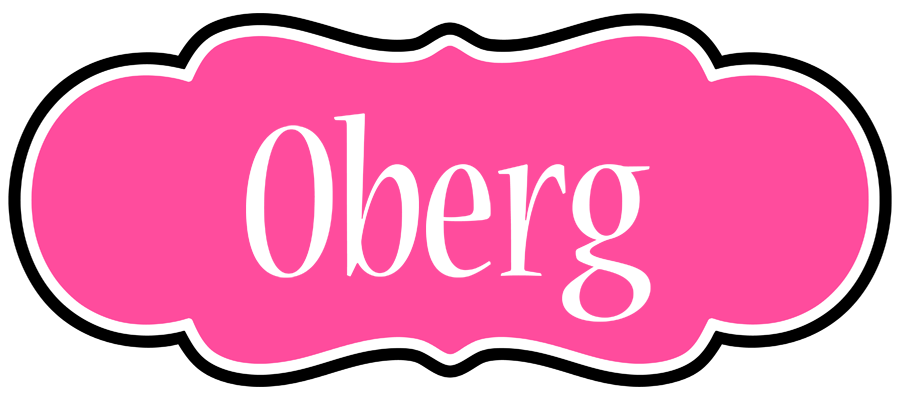 Oberg invitation logo