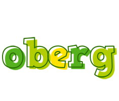 Oberg juice logo