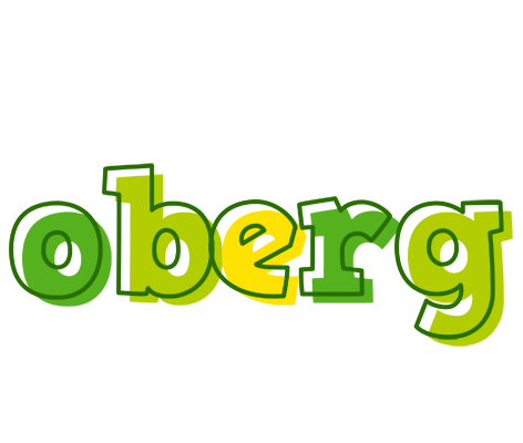 Oberg juice logo