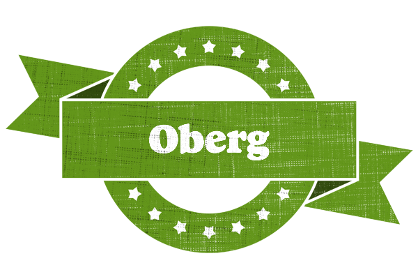Oberg natural logo