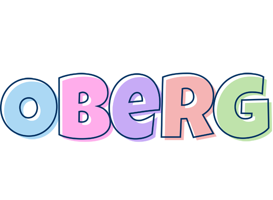 Oberg pastel logo