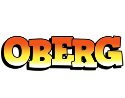 Oberg sunset logo