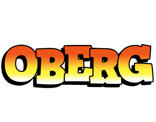 Oberg sunset logo