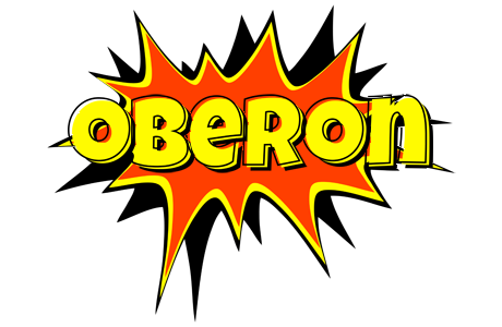 Oberon bazinga logo