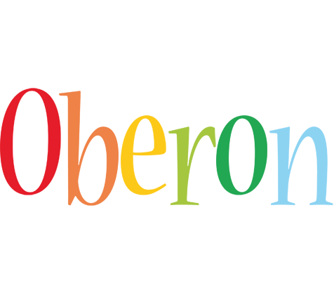 Oberon birthday logo