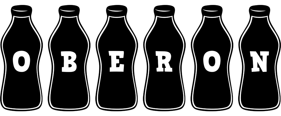 Oberon bottle logo
