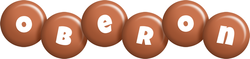 Oberon candy-brown logo