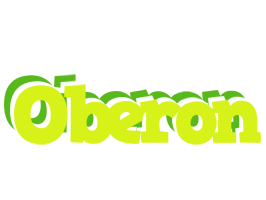 Oberon citrus logo