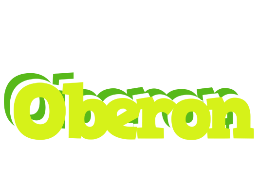 Oberon citrus logo