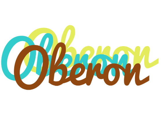 Oberon cupcake logo