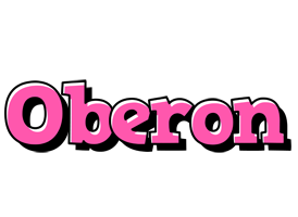 Oberon girlish logo