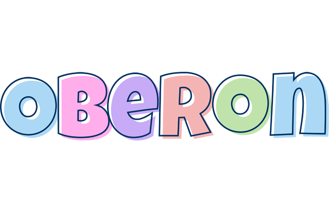 Oberon pastel logo