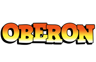 Oberon sunset logo