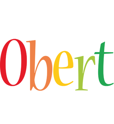Obert birthday logo