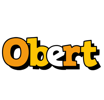 Obert cartoon logo