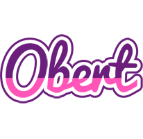 Obert cheerful logo