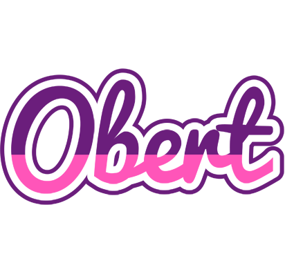 Obert cheerful logo